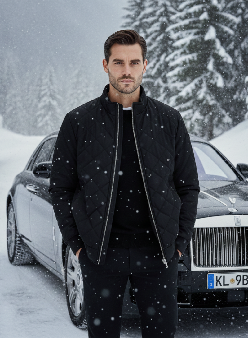 ST. MORITZ Quilted Winter Jacket